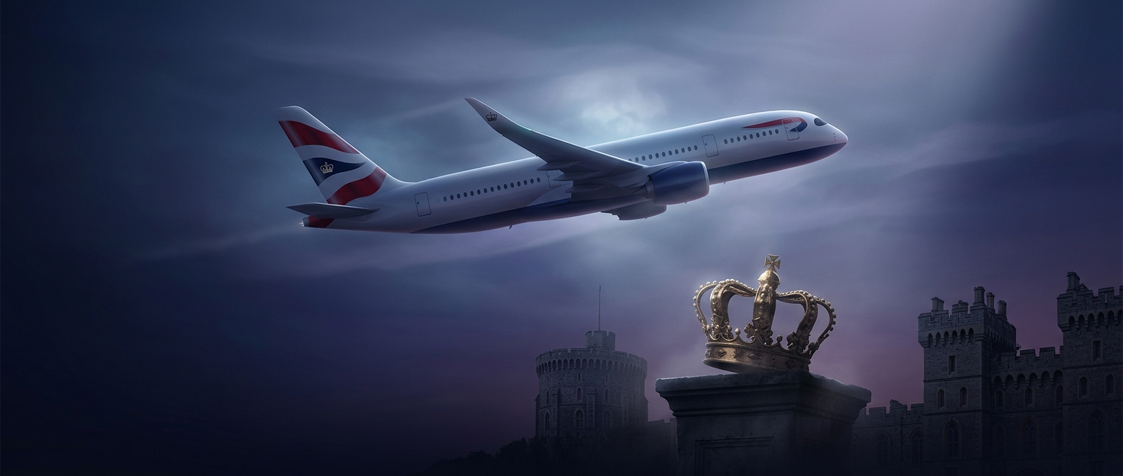 British Airways использует королевские позывные для рейсов