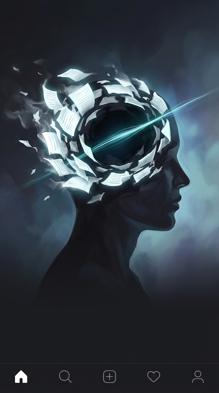 What exactly occurs inside the skull when you suddenly realize you’ve read a full page but absorbed absolutely nothing?