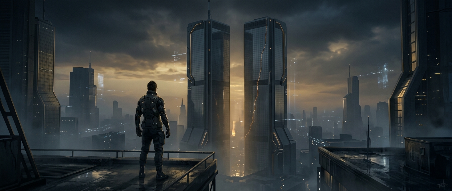 Почему в Deus Ex исчезли башни-близнецы