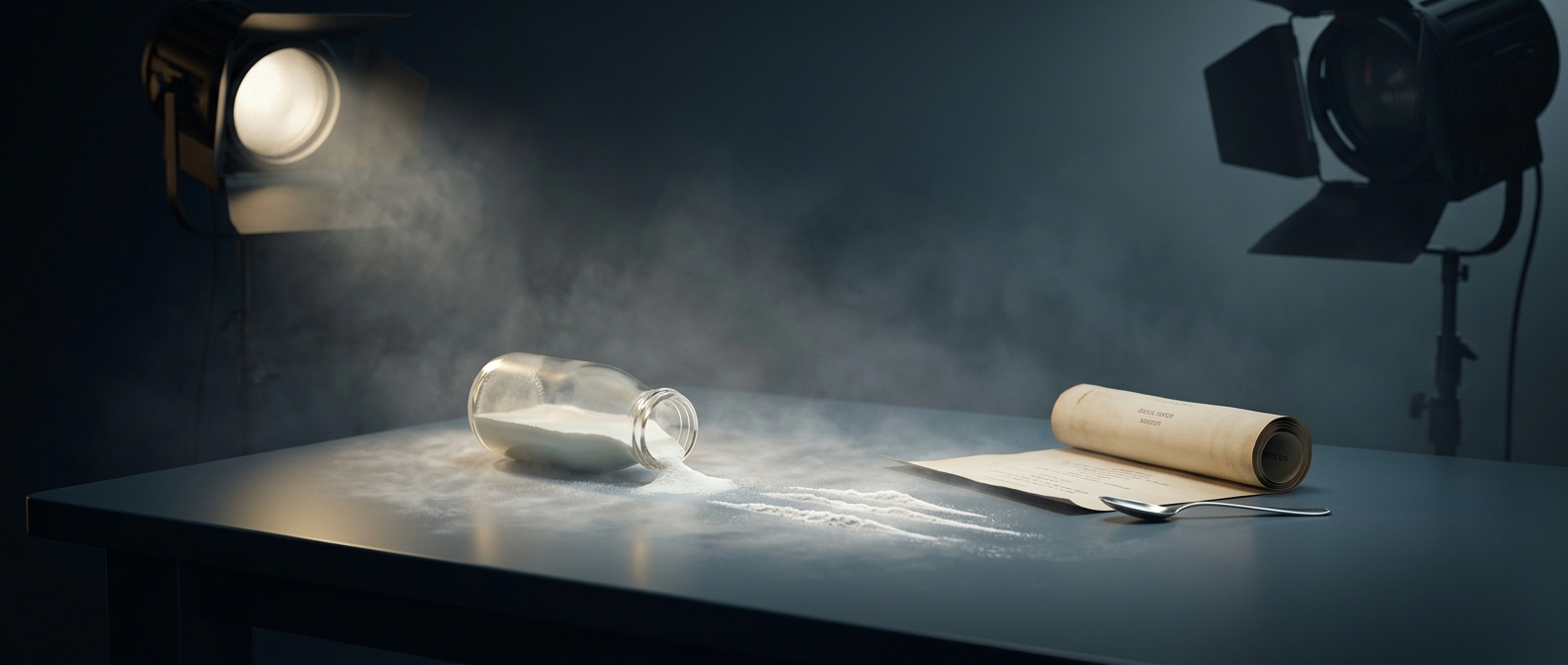 What movie fake cocaine is really made of