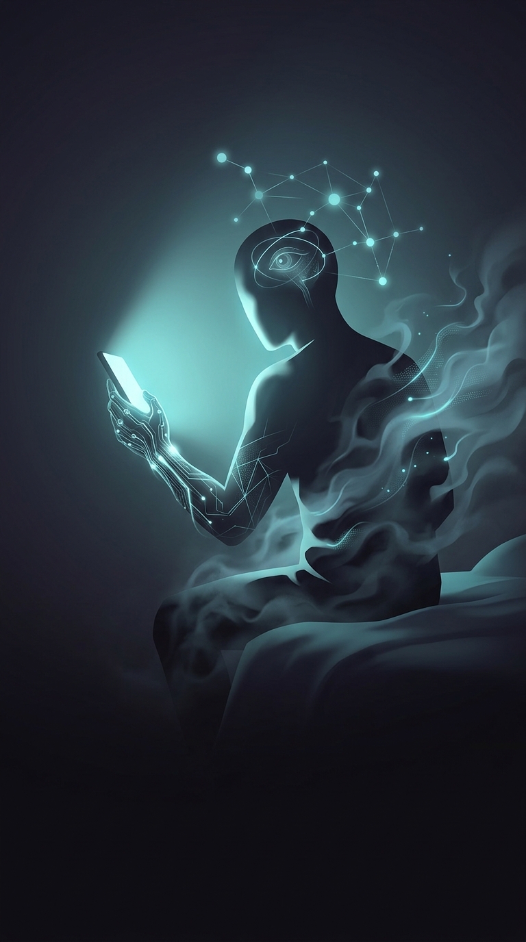 Which common nighttime habit secretly tricks your body into delaying melatonin production by up to three hours?
