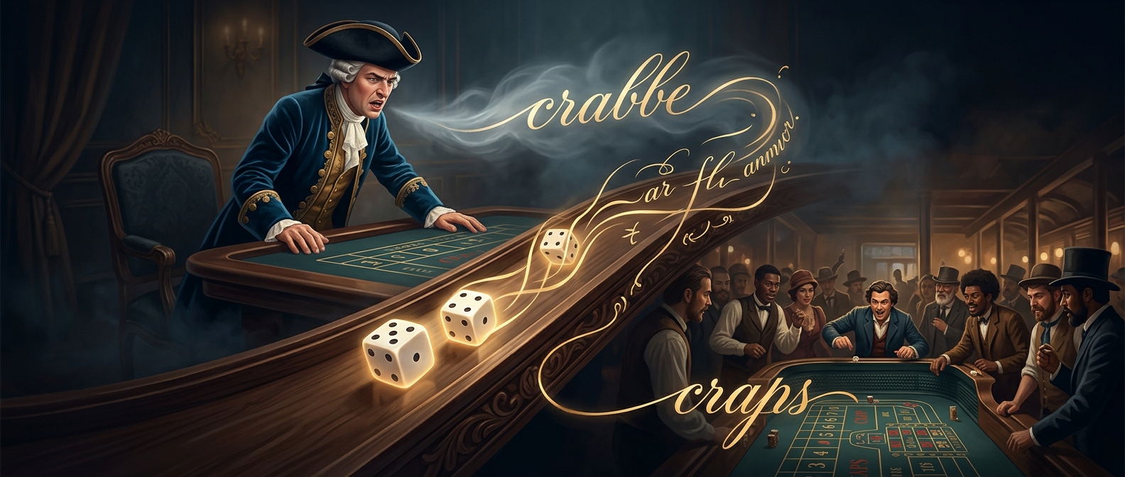 Why craps has such an undignified name