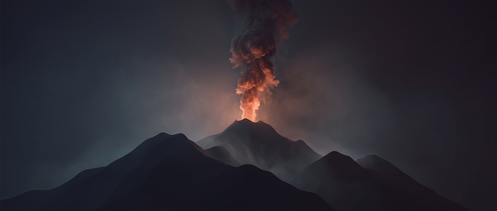 Why quiet mountains sometimes explode
