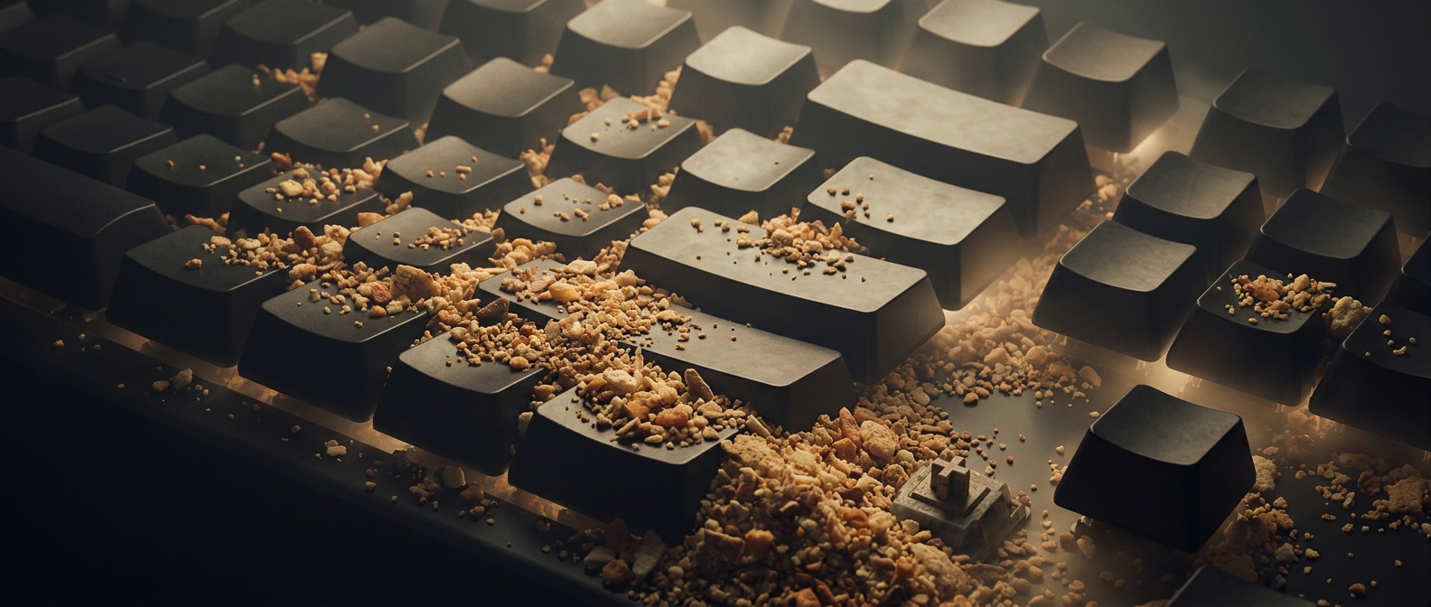 What's hiding under your keyboard keys