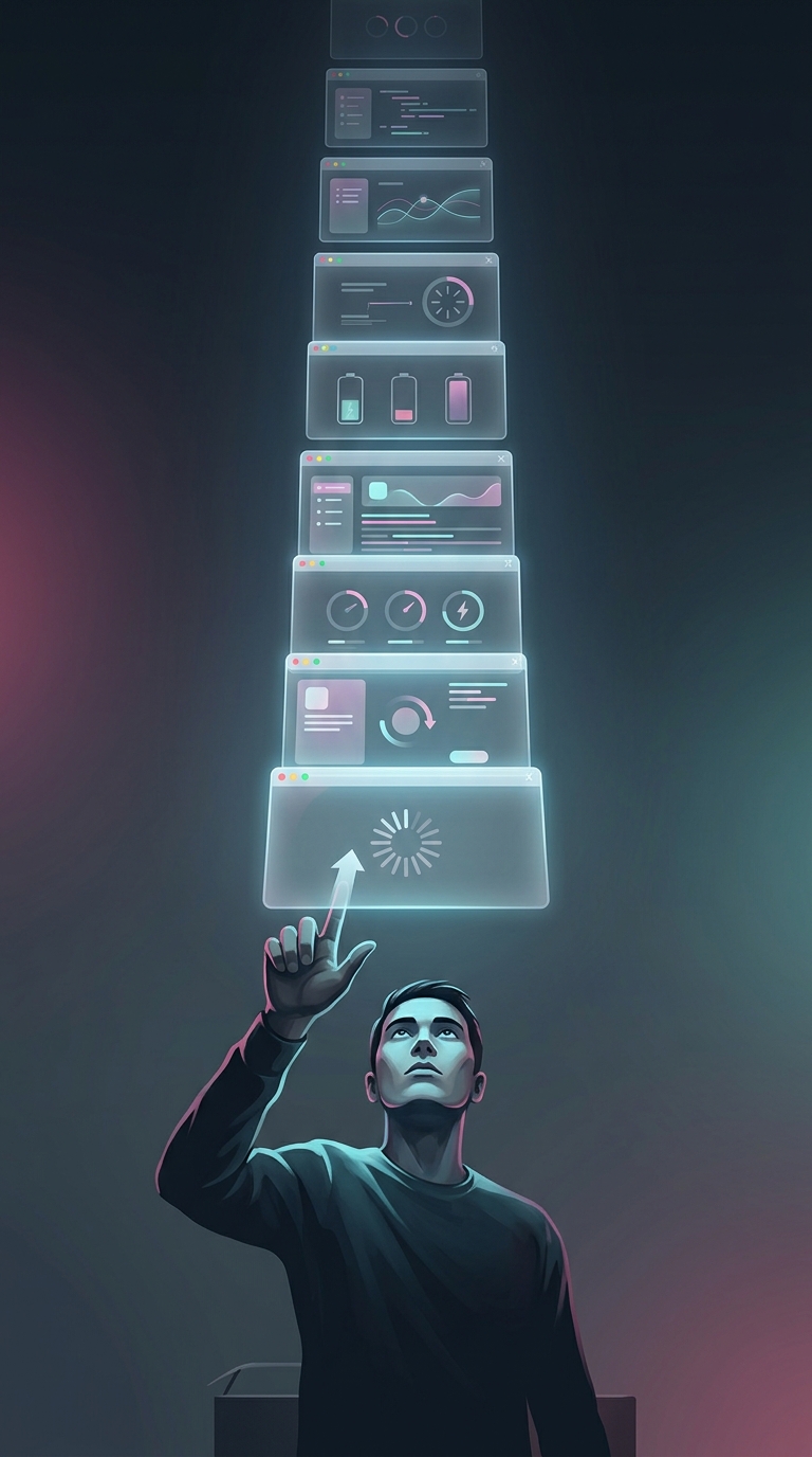 We all obsessively swipe up to close our phone apps thinking it saves battery. What does doing this actually achieve?