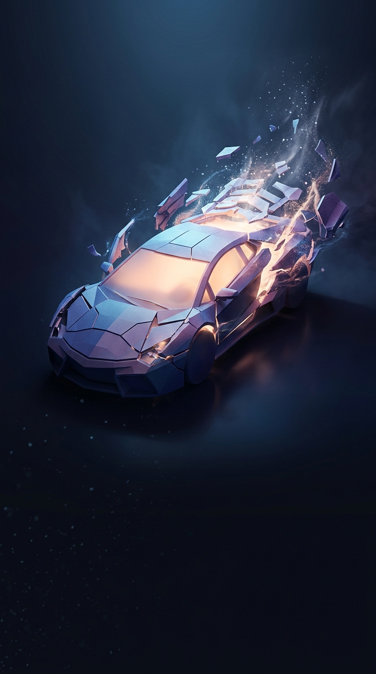 Why do modern cars practically disintegrate when they get into a low-speed accident?