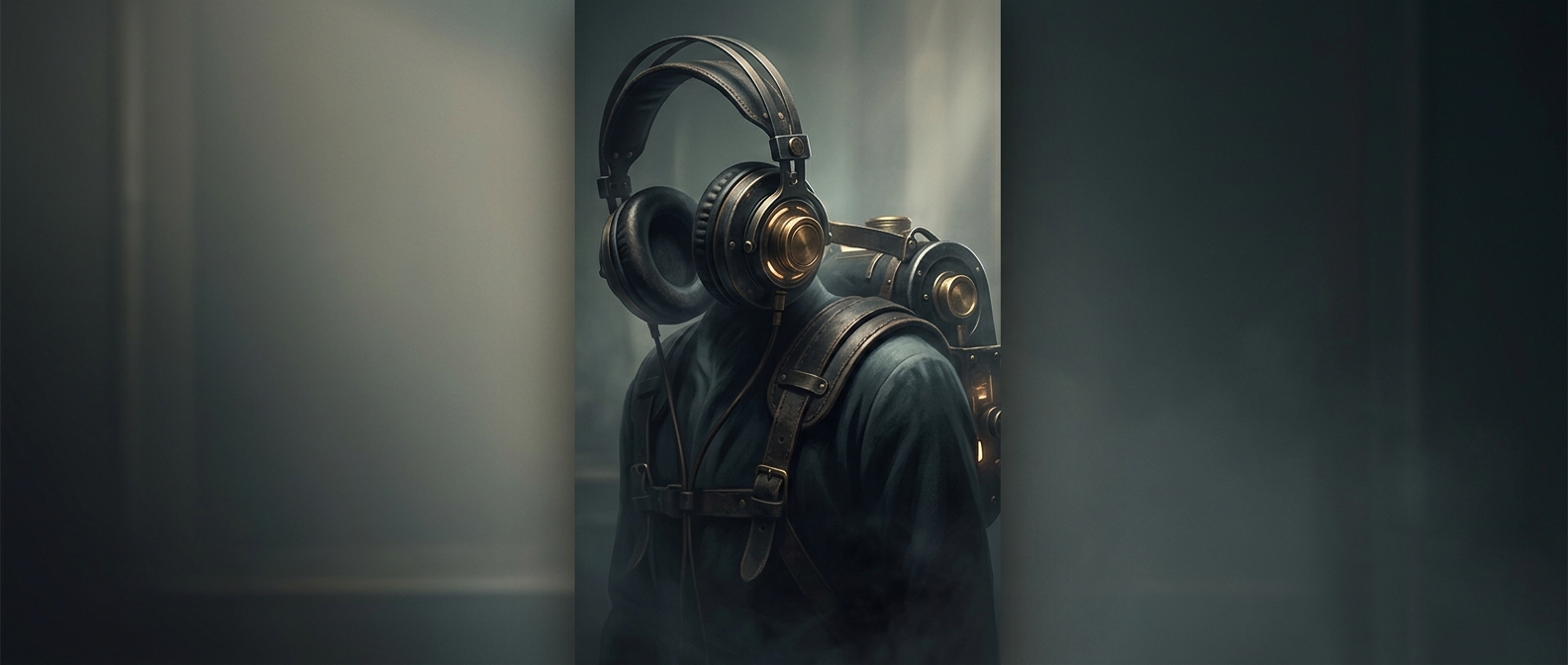 When headphones weighed ten pounds