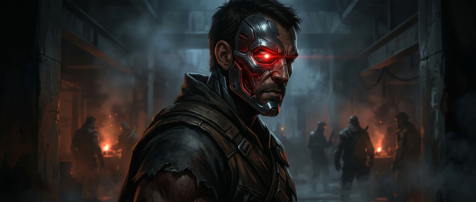 Kano surgically replaced half his face with a metal plate