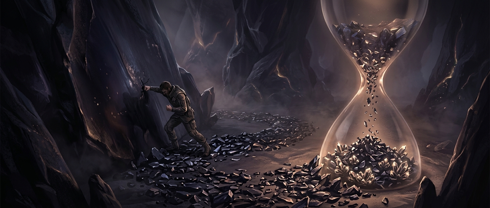 Minecraft obsidian punishes you for mining by hand