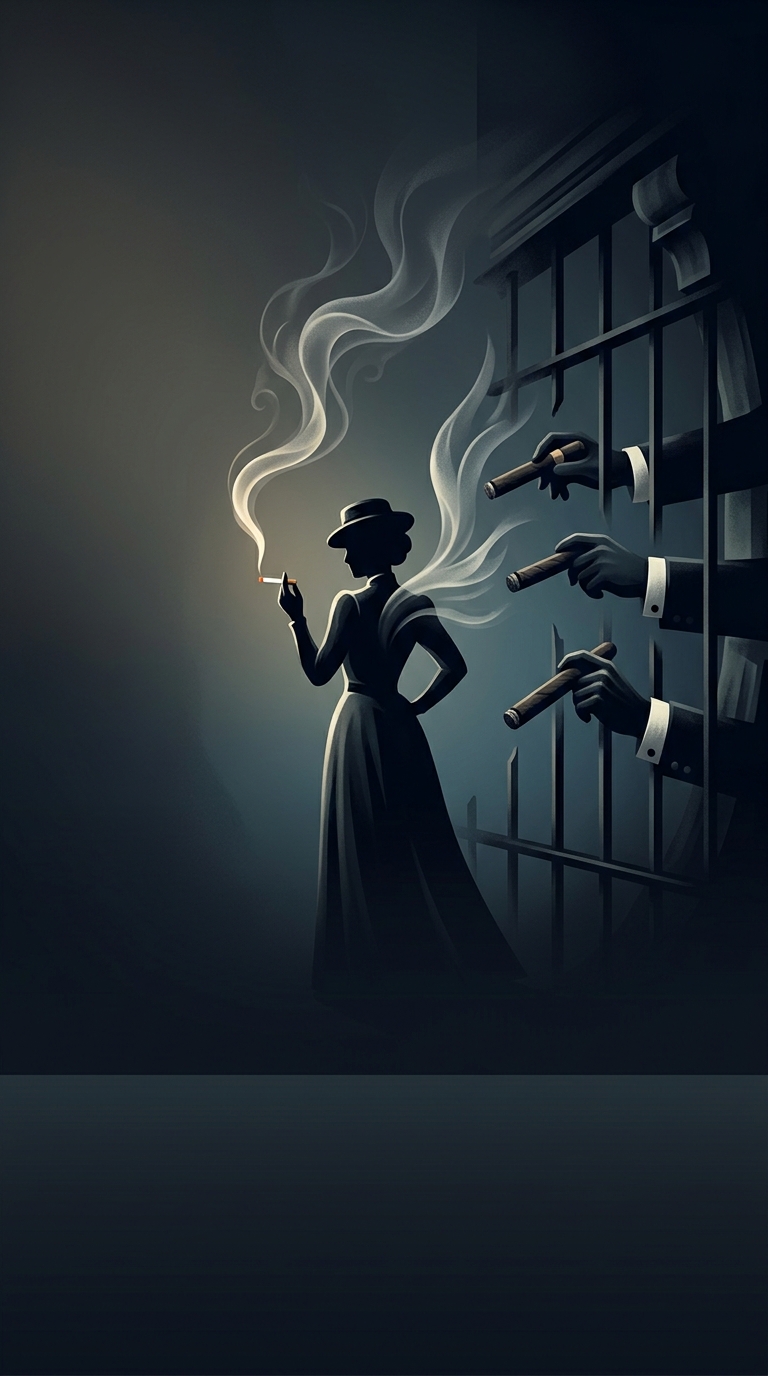 New York City completely outlawed women from smoking in public places in 1908 after a deeply sexist alderman decided that seeing a lady with a cigarette was a massive threat to the moral fabric of society.