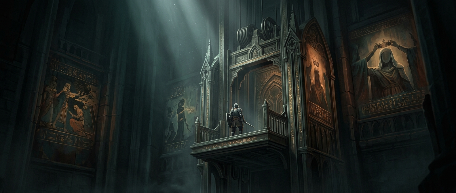 Dark Souls tells its story through vertical space