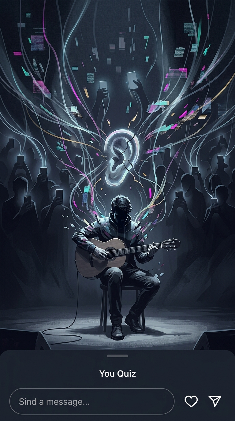 What highly common audience habit during live acoustic concerts secretly drives professional musicians insane?