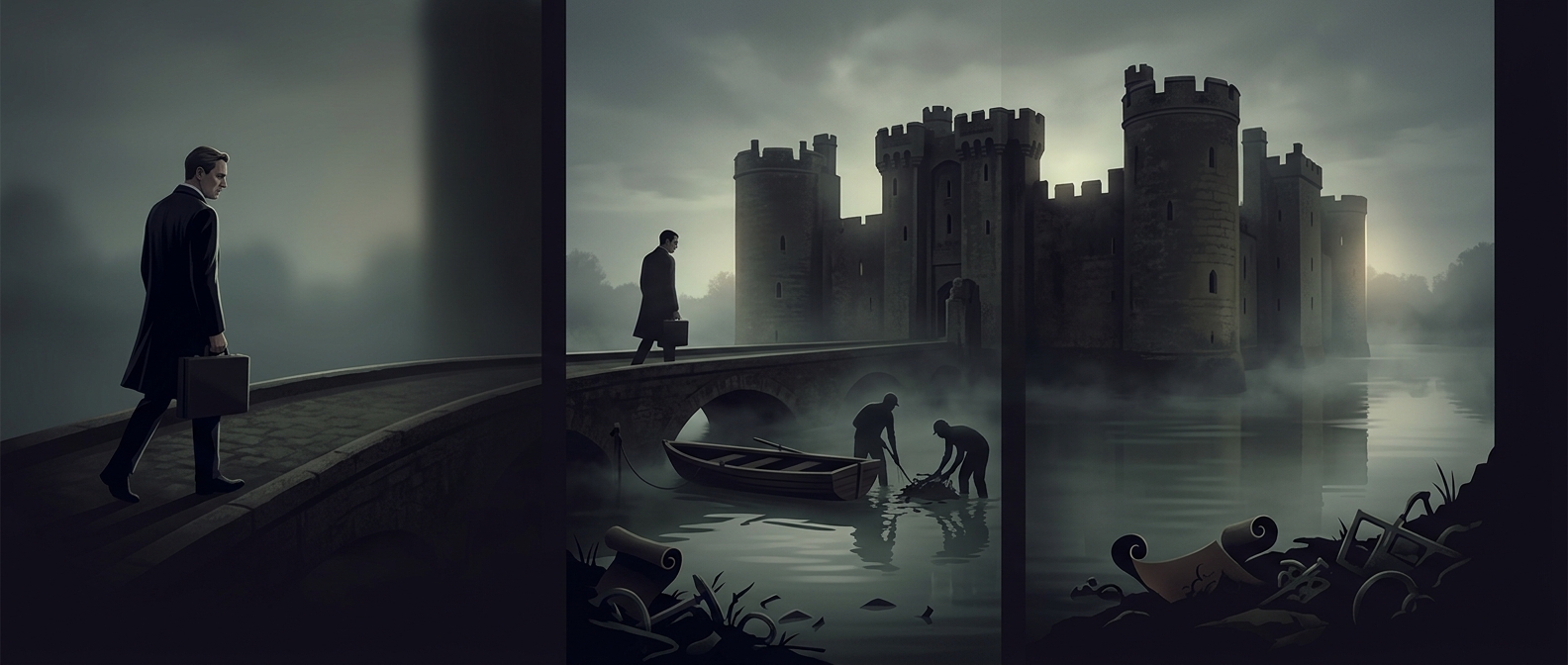 British MPs once used expenses to dredge a moat