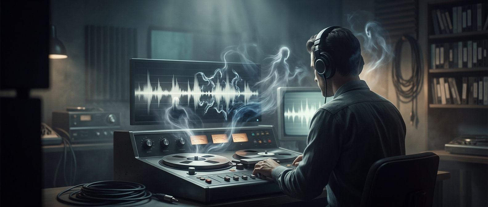 Electronic voice recordings pick up spectral whispers