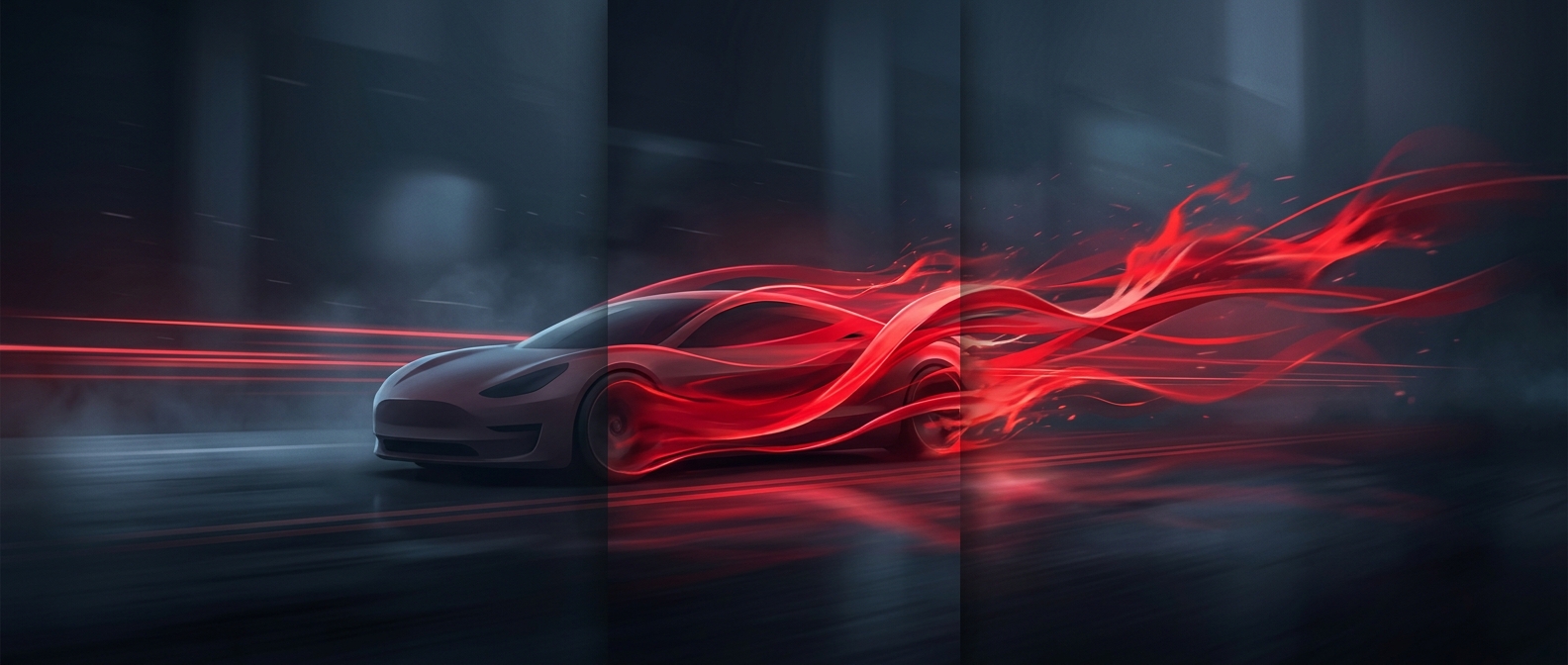 Red cars look faster even at the same speed