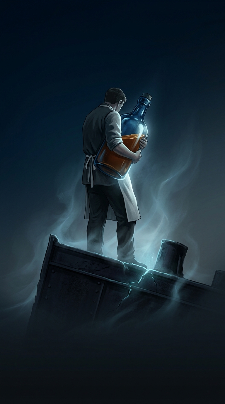 While the Titanic was sinking, the ship's head baker did something counterintuitive that saved his life. What was it?