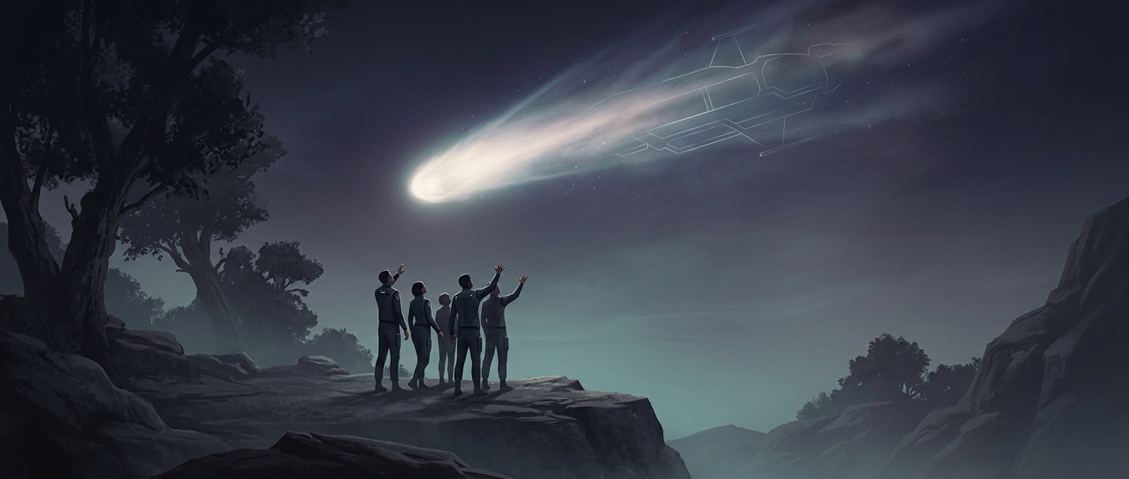 Heaven Gate members thought spaceships hid behind comets