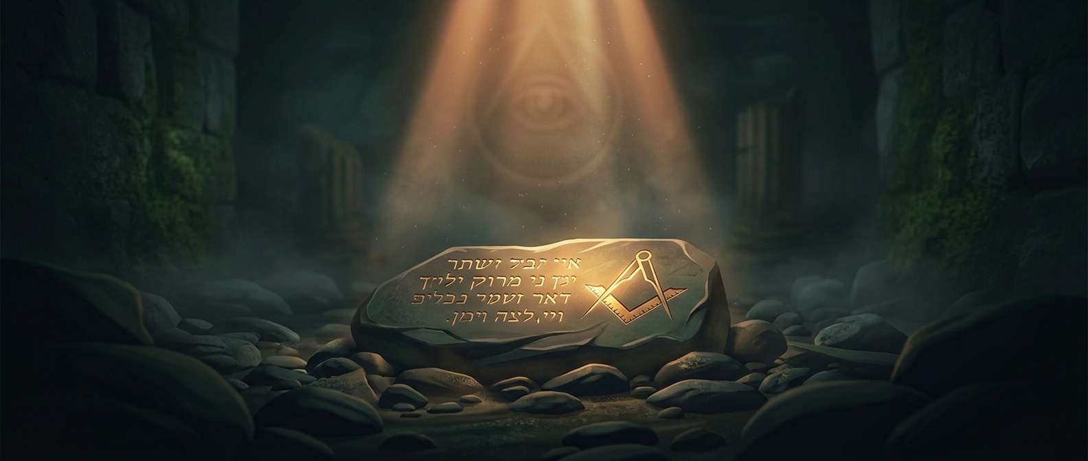 Ancient Hebrew artifact copied from a Masonic dictionary