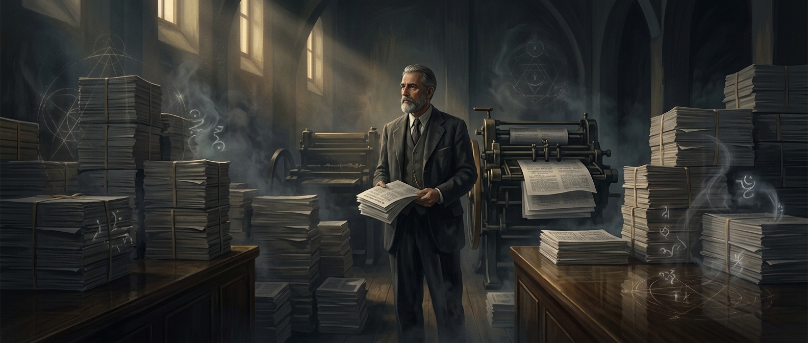 Cypriot mystic Daskalos ran a government print shop