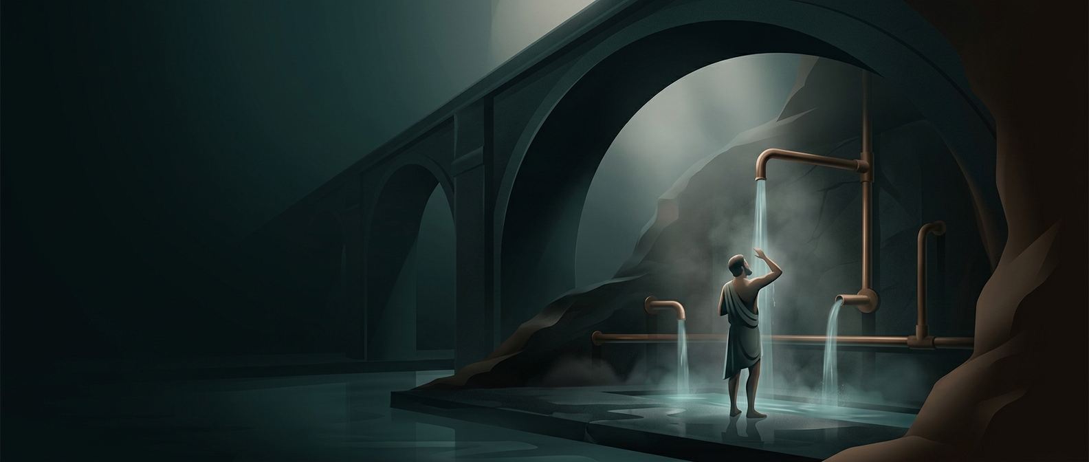 The ancient Greeks had surprisingly modern showers