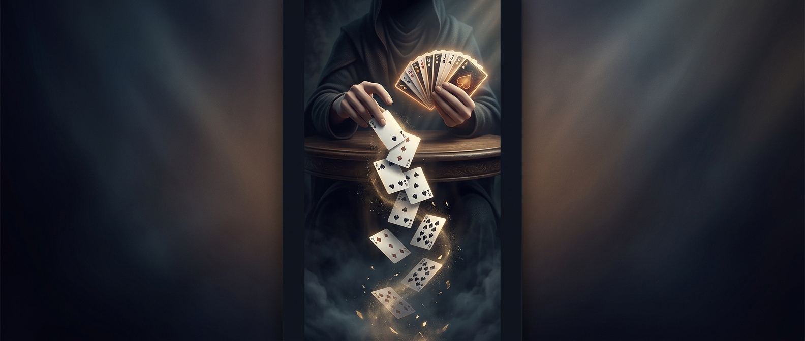 The card game Pinochle uses a deck with every card below nine removed