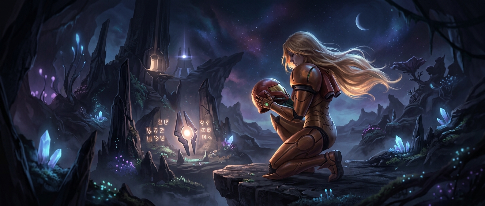The helmet reveal that changed Samus Aran