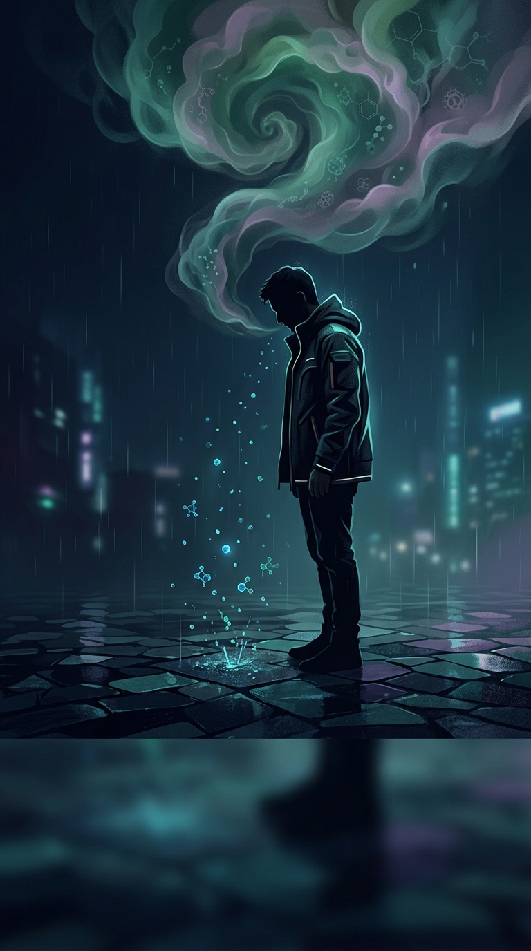 What exactly are you smelling when you deeply inhale the crisp, earthy scent of rain hitting the pavement?
