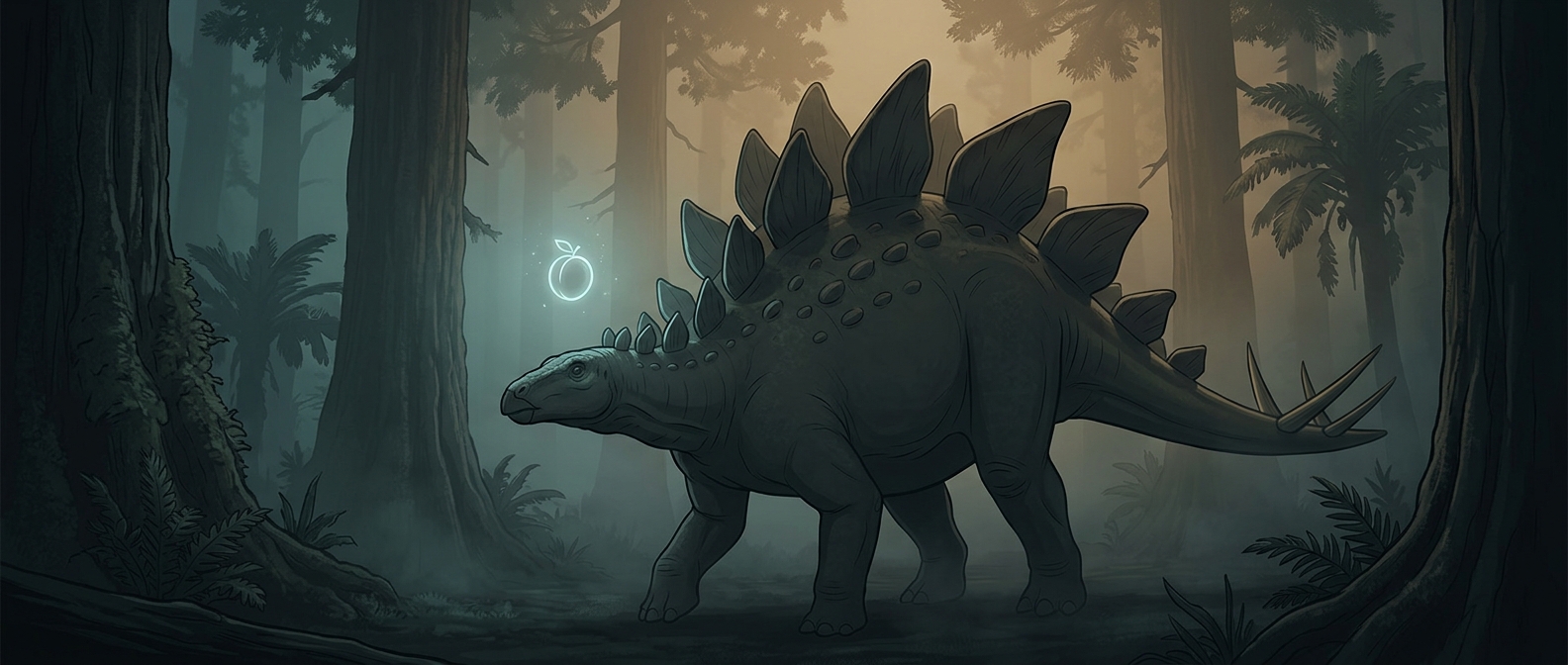 The dinosaur with a brain smaller than a plum