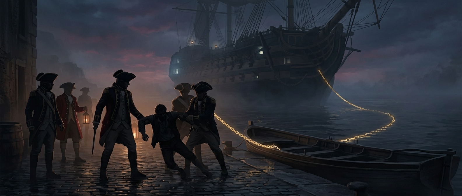 Britain once kidnapped civilians for its navy