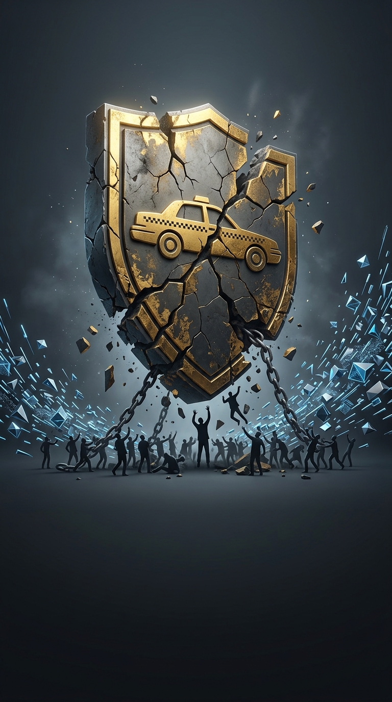 Before ride-sharing apps completely disrupted the transportation industry, the artificial scarcity of New York City taxi medallions drove their individual value up to over one million dollars apiece by the year 2014.