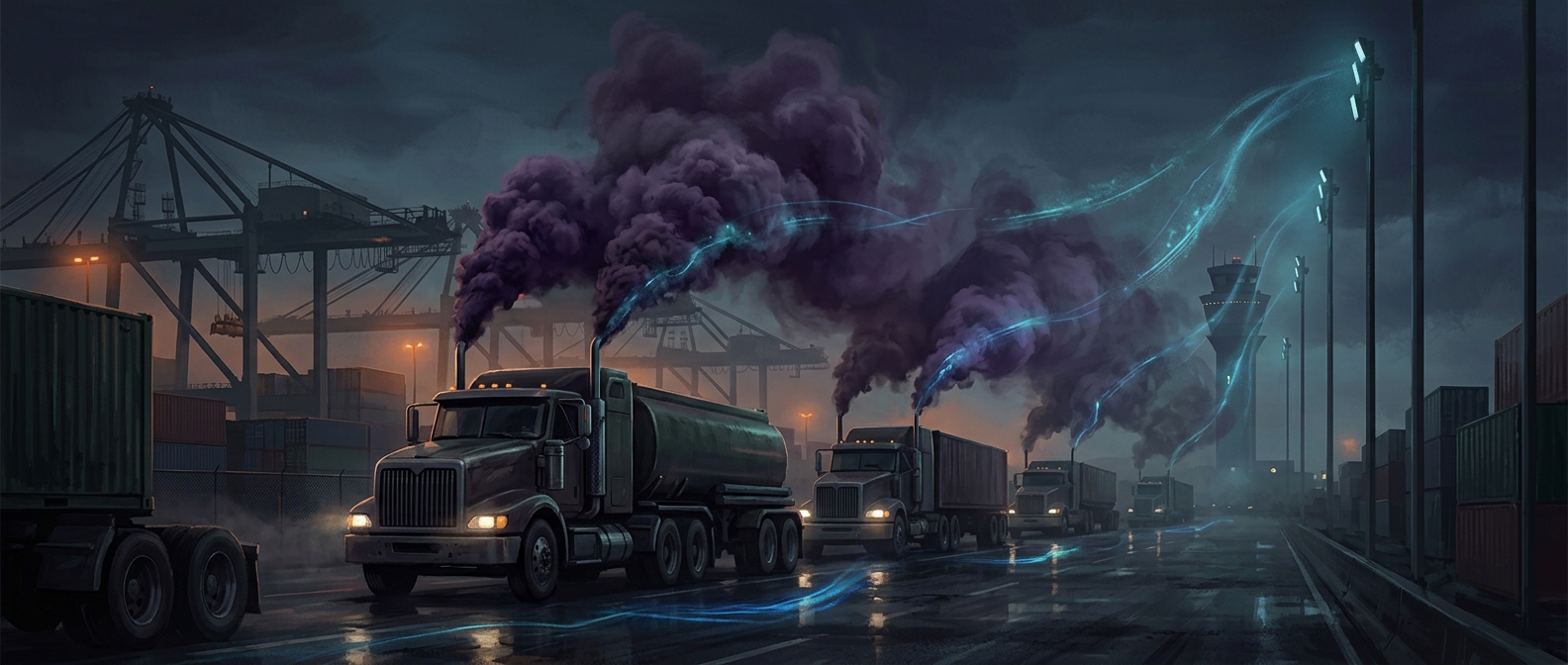 Port of LA tracks diesel belching trucks via RFID tags