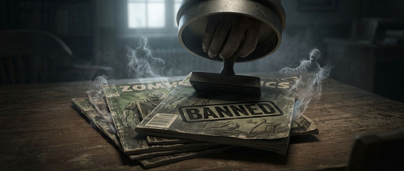 Why comics once banned zombies