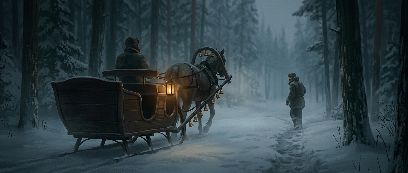 Why sleighs needed bells to warn pedestrians