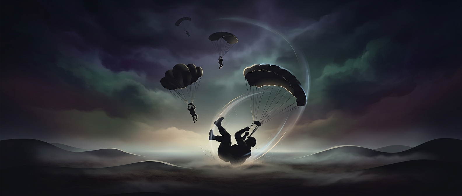 Why paratroopers land with a roll