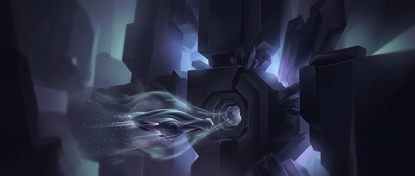 Shrinking to subatomic sizes to bypass obstacles
