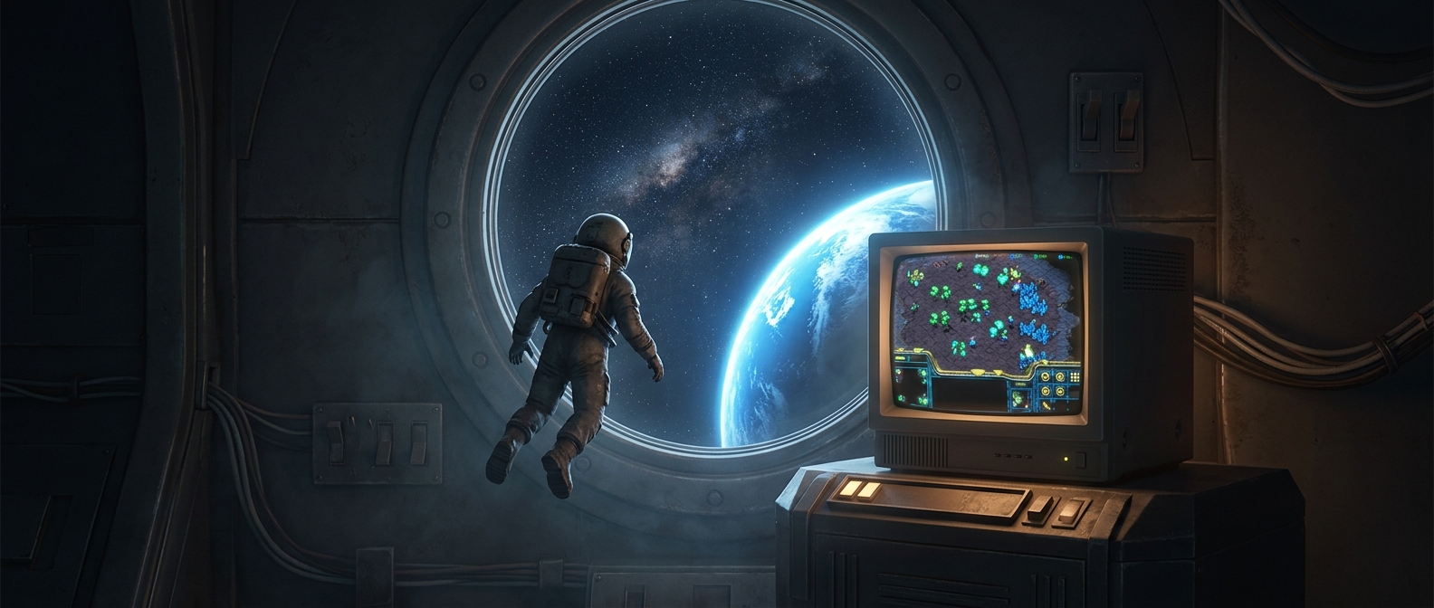 Starcraft побывала в космосе