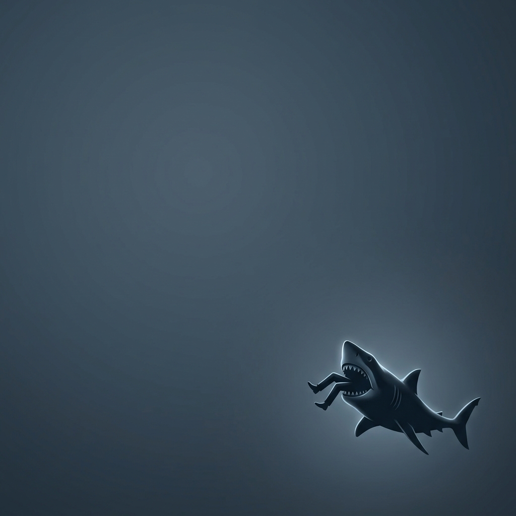 The time George Lucas got trapped inside the Jaws shark
