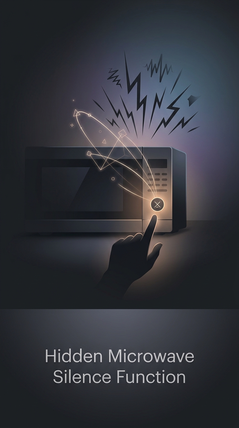 Almost every single modern microwave manufactured in the last two decades has a hidden mute function that completely disables those obnoxious, piercing beeps, usually activated…