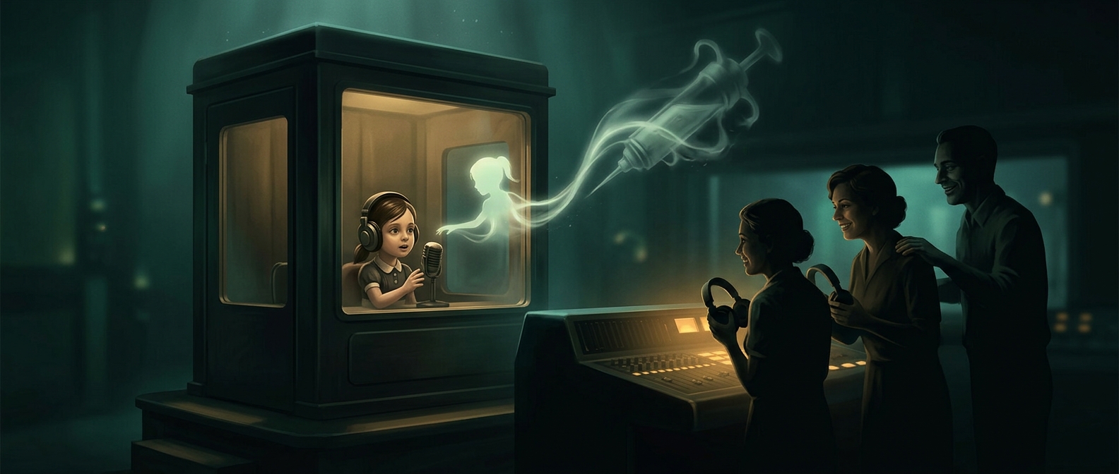 BioShock's Little Sisters were voiced by children's actors