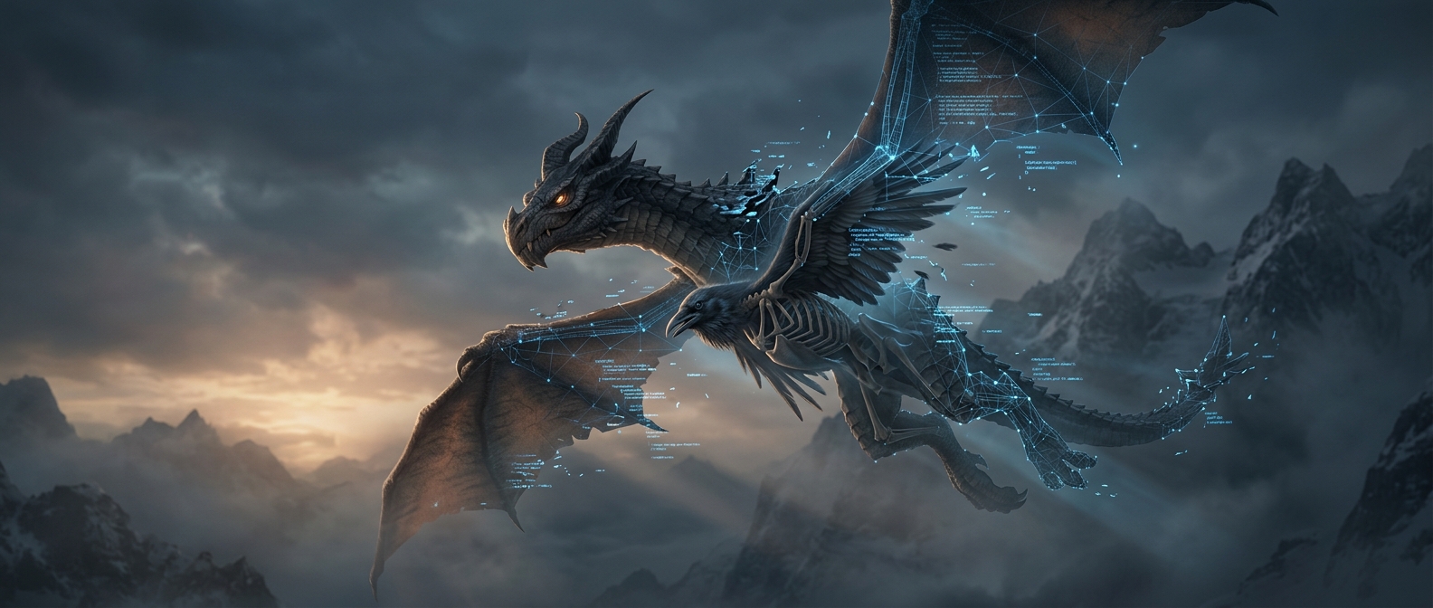 Skyrim's dragons started as giant birds