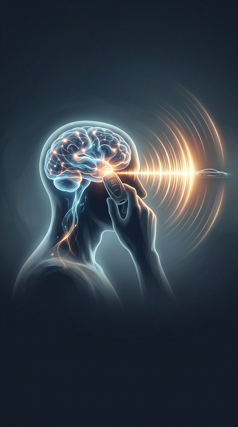 Automobile key fobs can actually have their wireless range significantly extended if you hold the remote directly against your skull while pressing the unlock button.