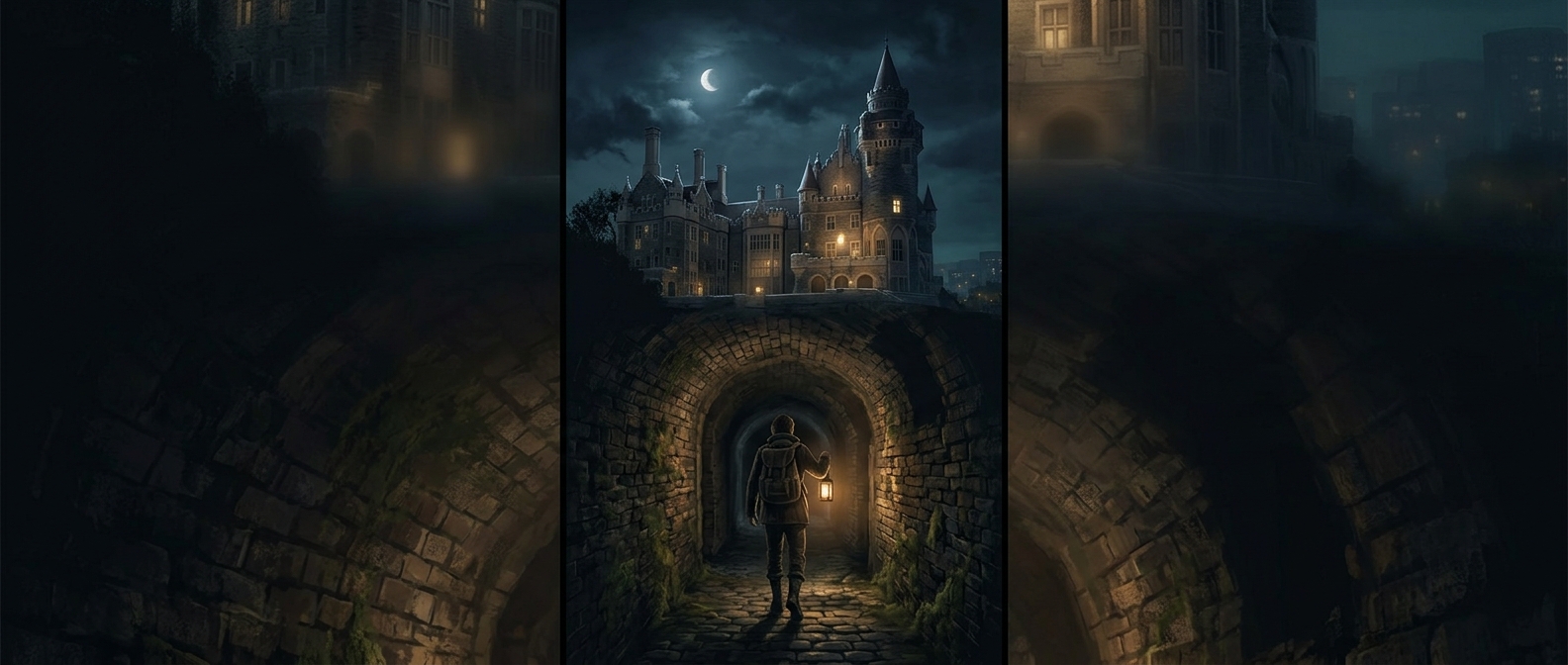 The Canadian castle with a hidden tunnel