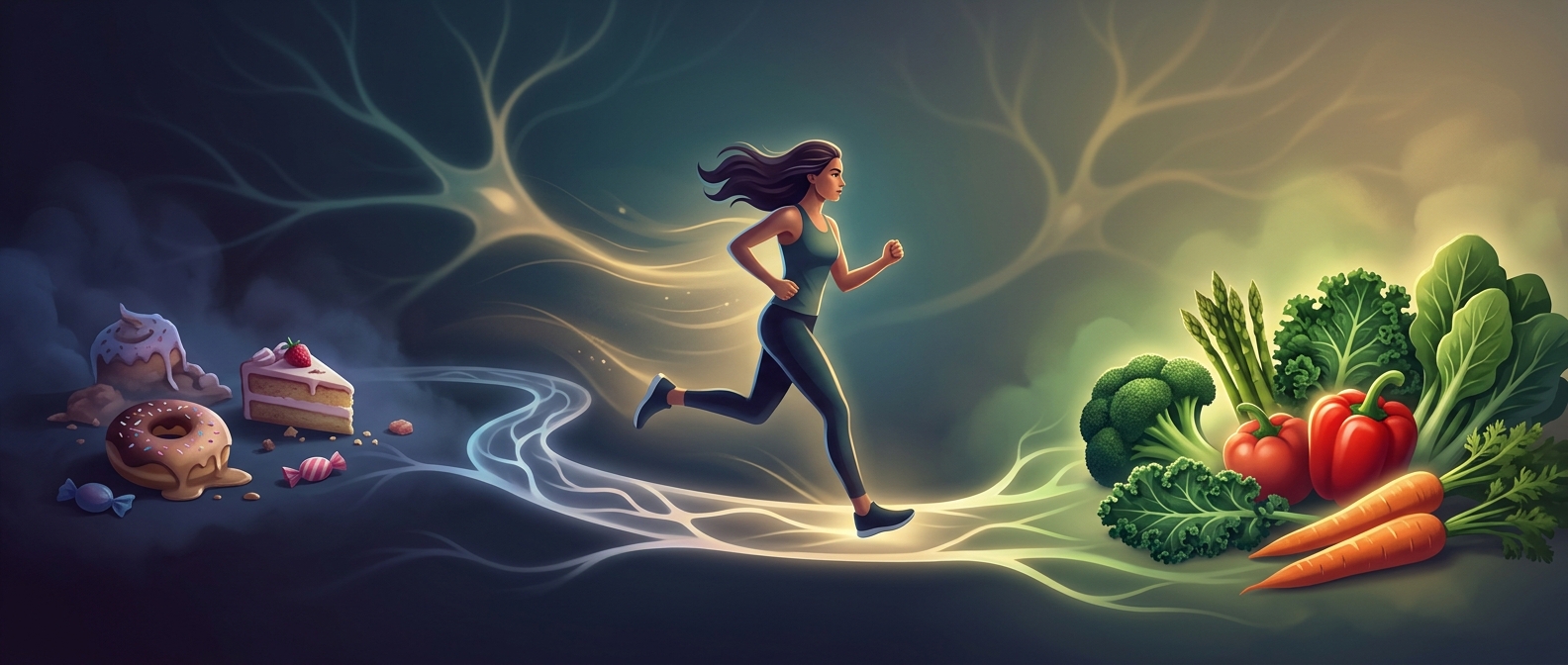 Can exercise make vegetables more appealing