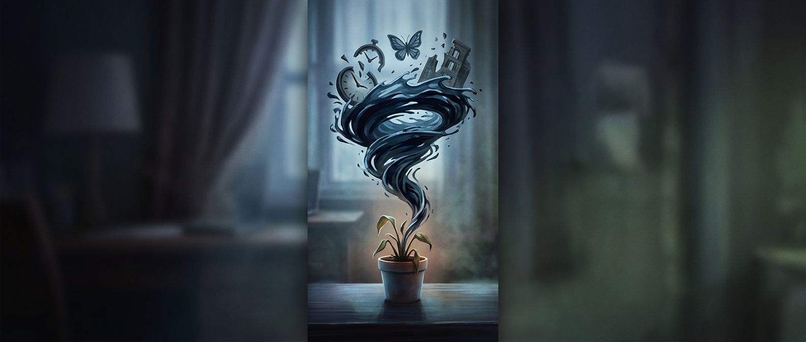 В Life is Strange цветок можно утопить