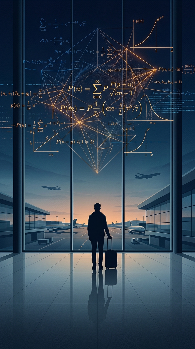 It ruins vacations constantly, but what ruthless mathematical reality drives airlines to overbook almost every flight?