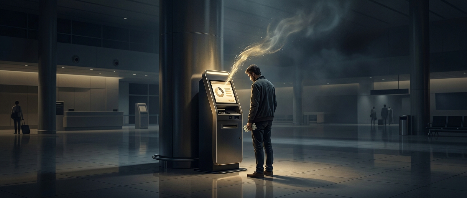 Why travelers accept terrible airport exchange rates