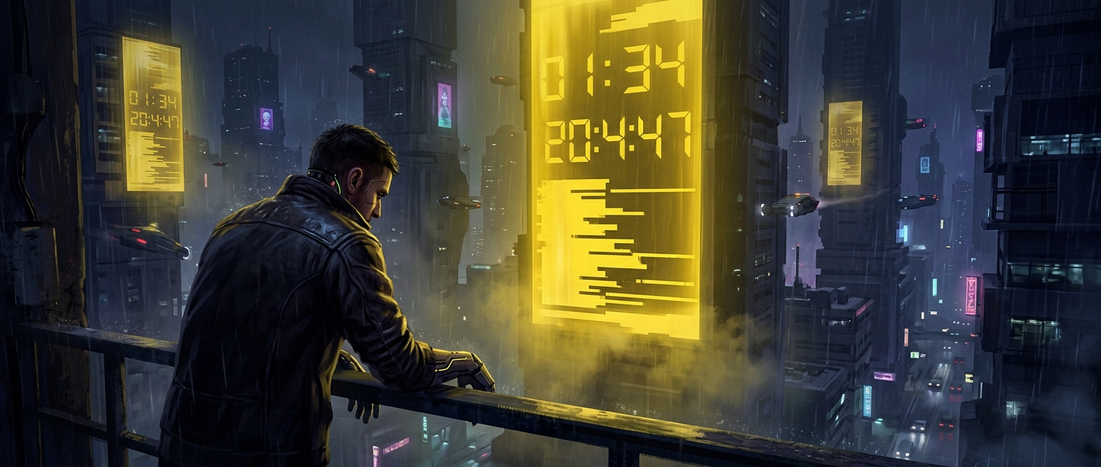 Cyberpunk 2077's yellow delay screen became a meme