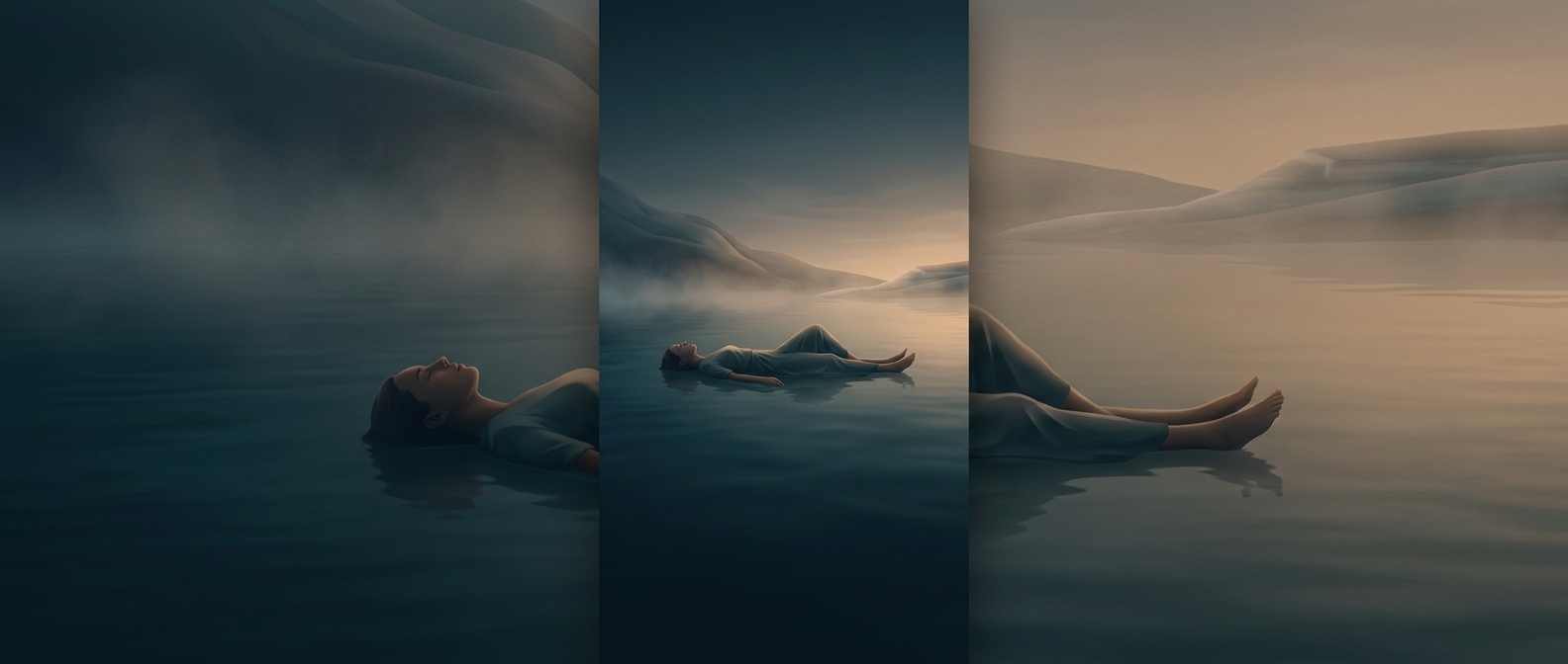 Why people float more easily in salt water