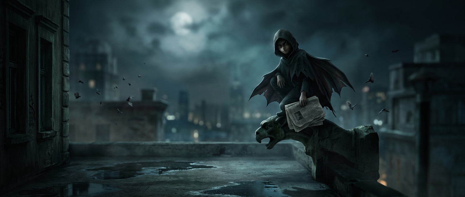 The tabloid that reported on a fictional half-bat child