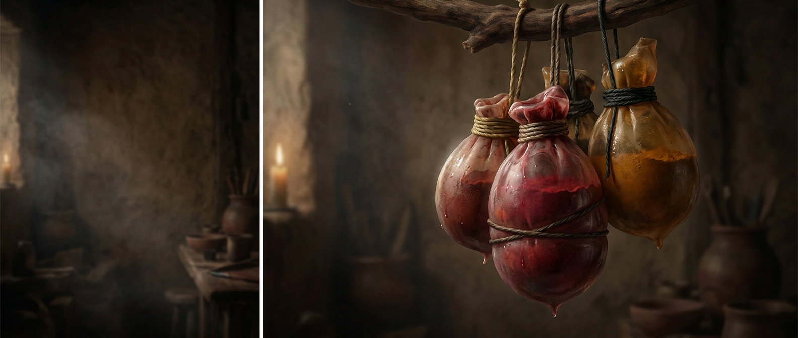 Painters once carried oil paint in pig bladders
